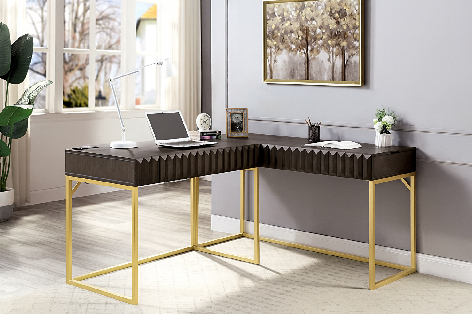 Freiburg Corner Desk