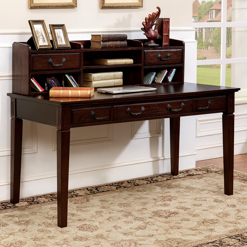 Tami Writing Desk w/ Hutch