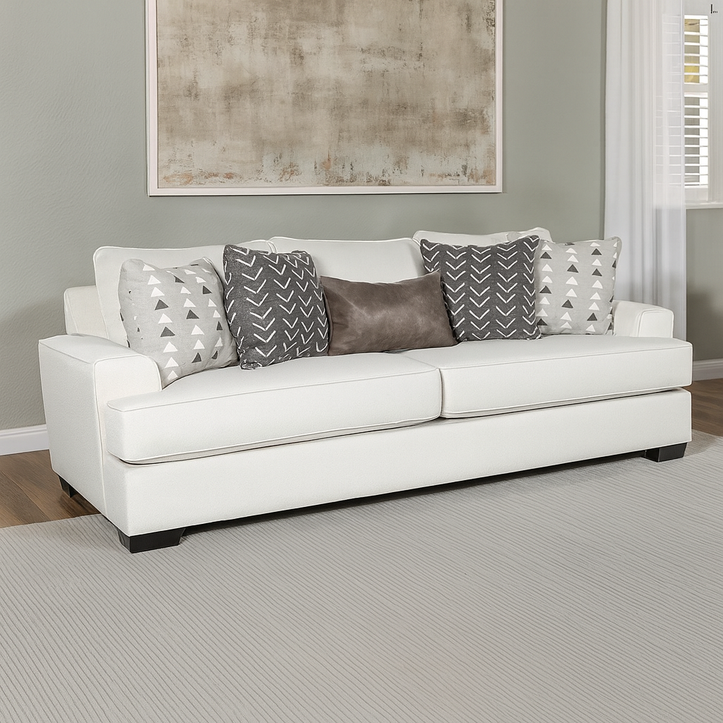 Hyde Park Oversized Sofa And Loveseat w/ Pillows
