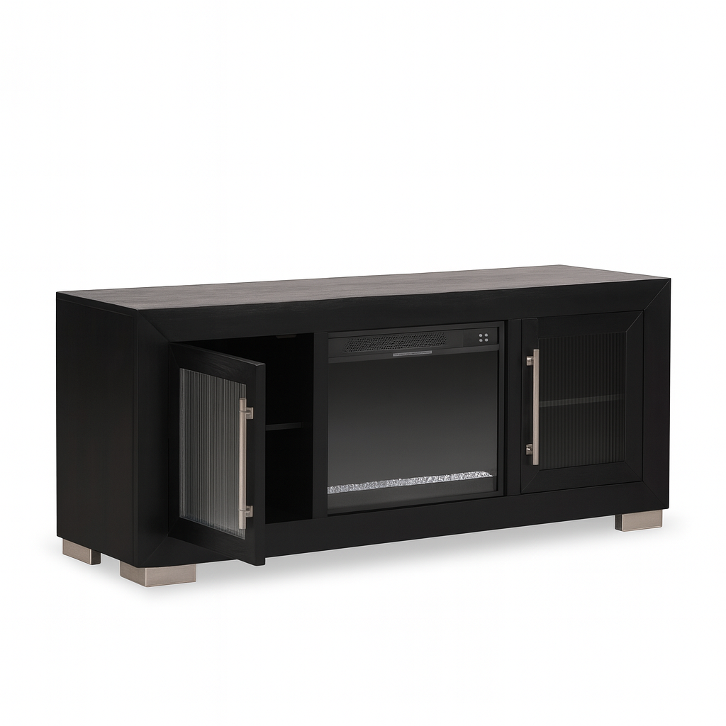 Ashbourne 60" TV Stand w/ Fire Place