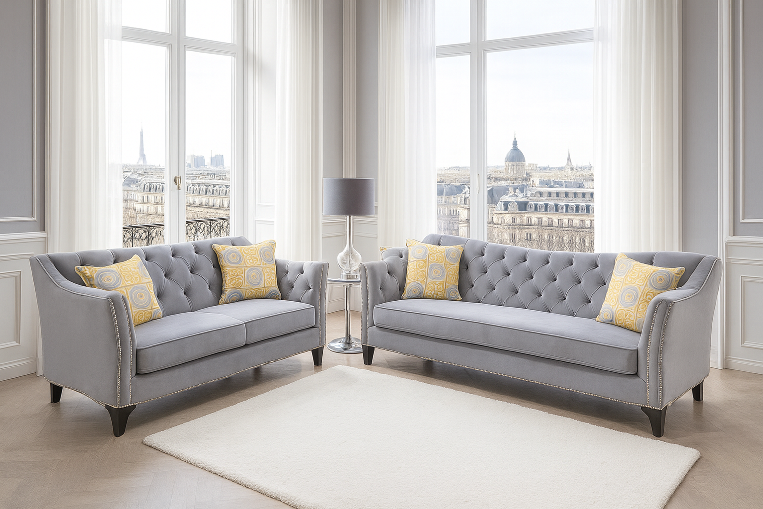 Wilmette Sofa With Loveseat