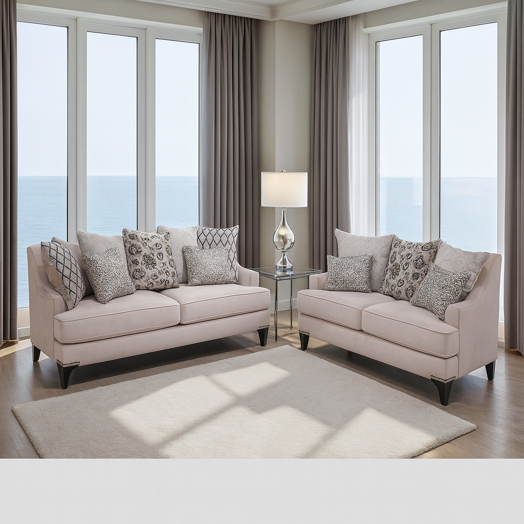 Lowell Sofa With Loveseat