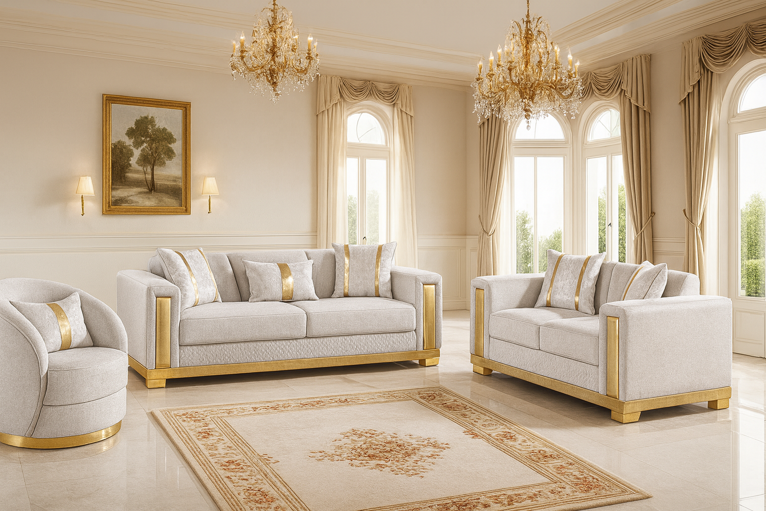 Valdosta Sofa With Set
