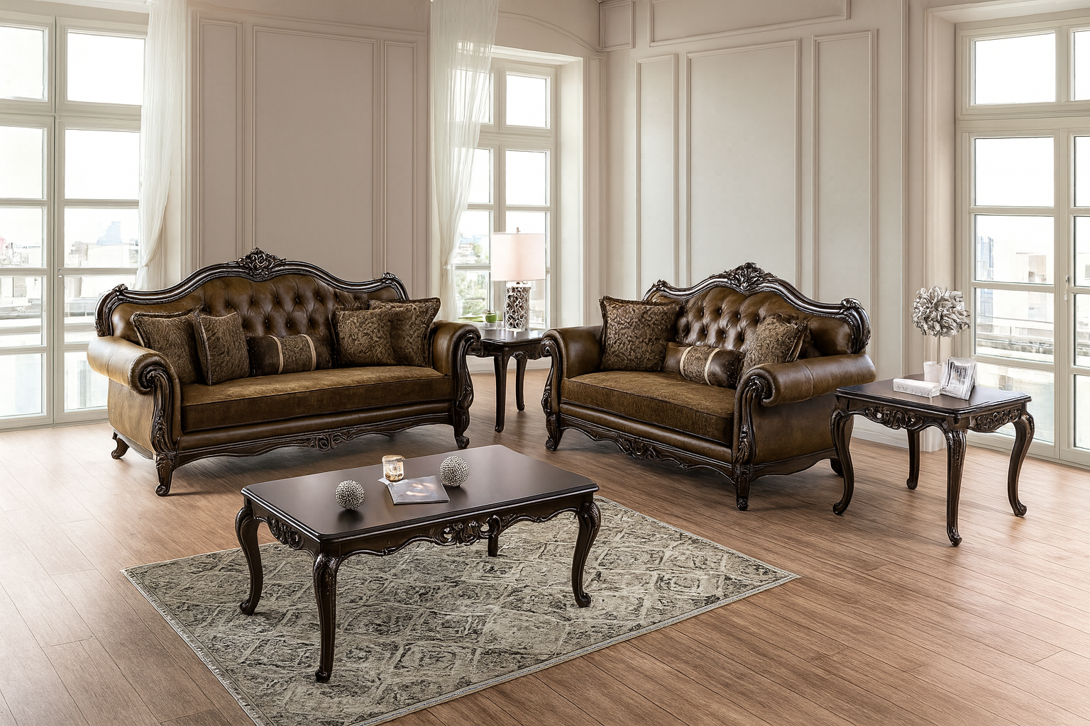 Ensenada Sofa Set With Tables