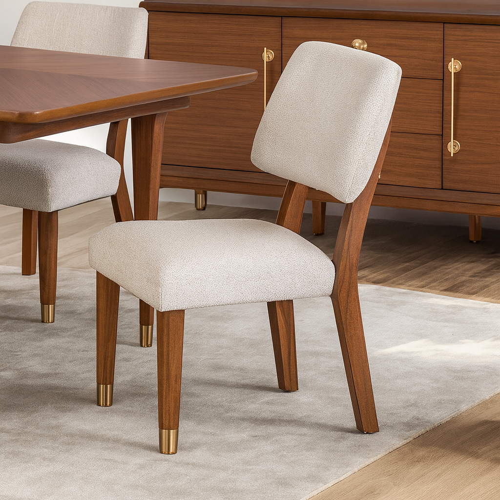 Hepburne Dining Table & Side Chair (2/CTN) & Server