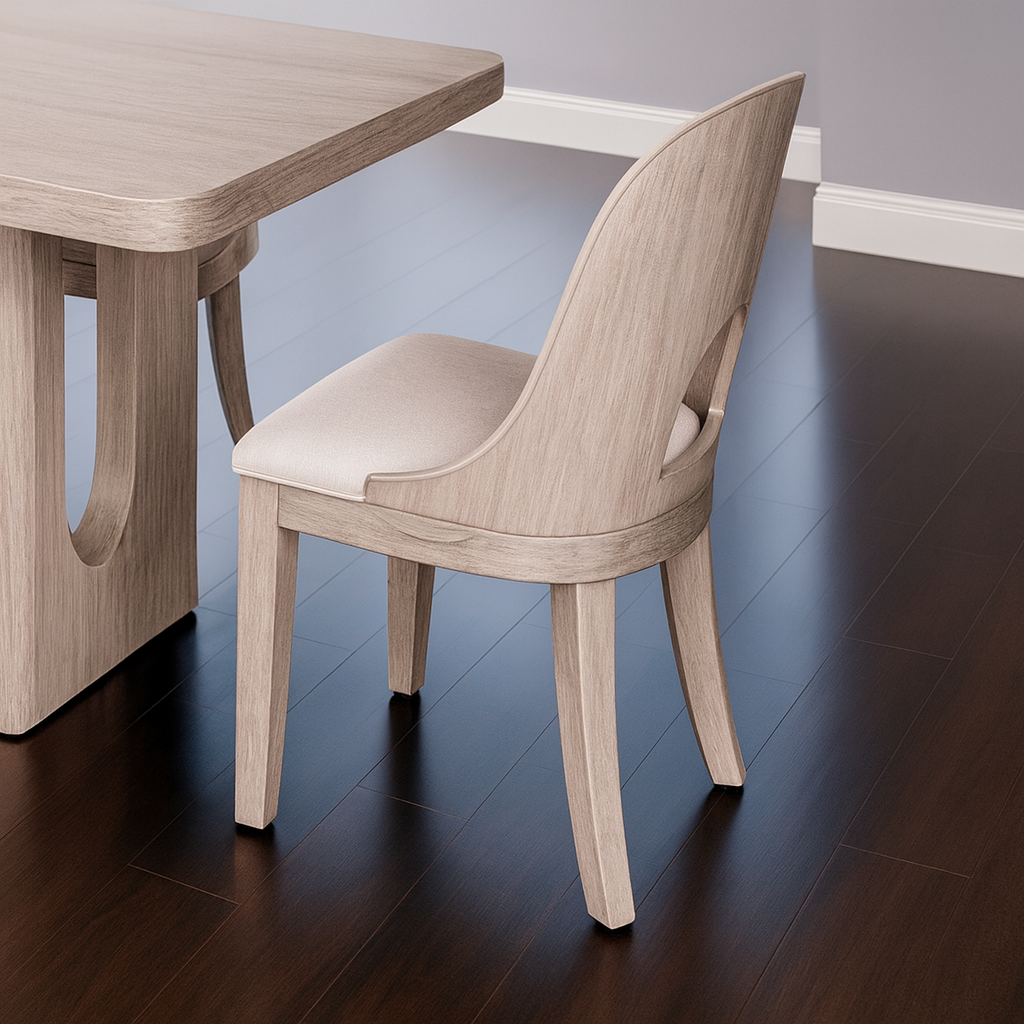 Sterling West Round Dining Table & Side Chair