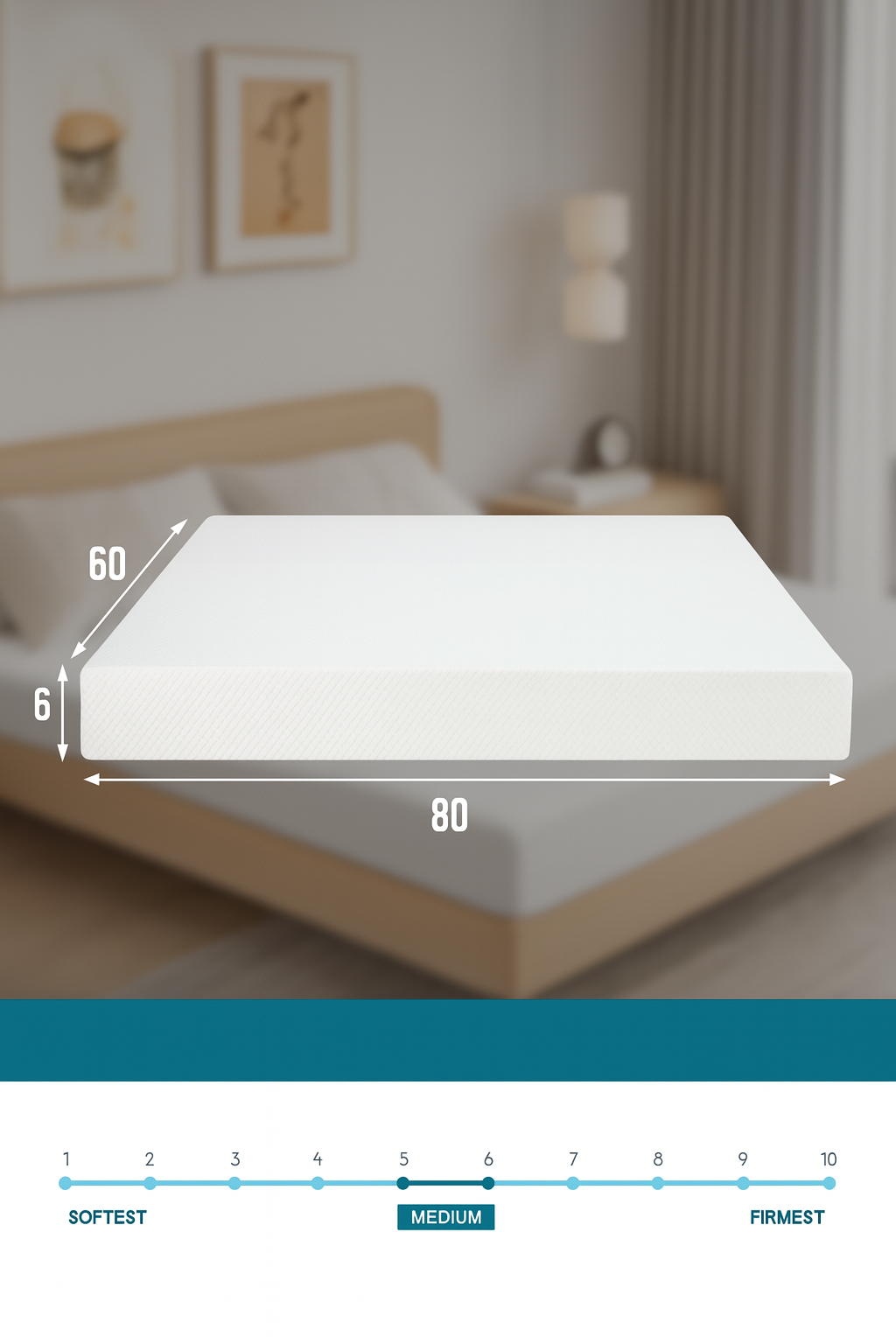 Artemisia 6" Memory Foam Mattress