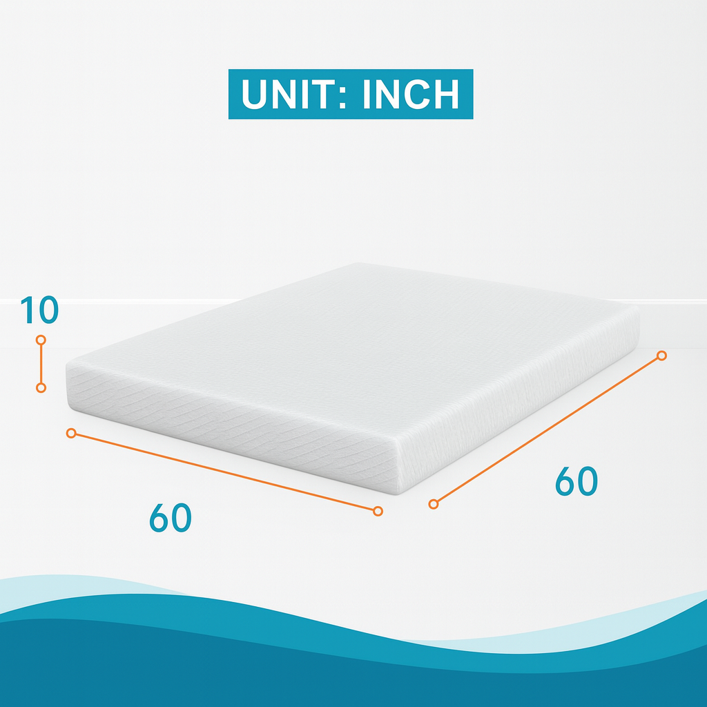 Artemisia 10" Memory Foam Mattress