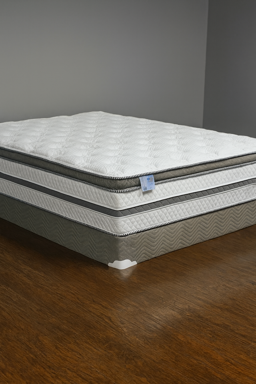 Siddalee 16” Euro Pillow Top 2.5” Gel Infused Memory Foam