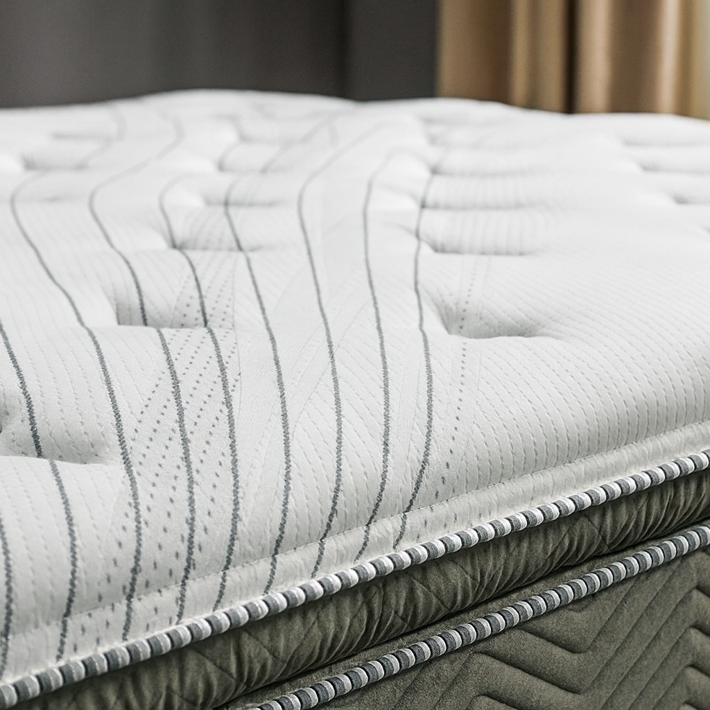 Stormin 13” Euro Pillow Top Gel Infused Memory Foam