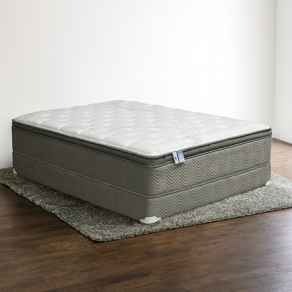 Stormin 13” Euro Pillow Top Gel Infused Memory Foam