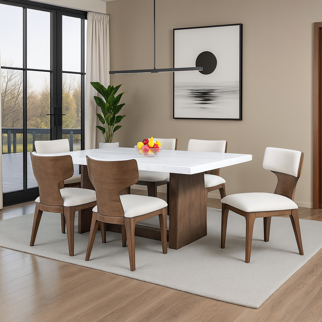 Caerwys Dining Table & Dinning Chair