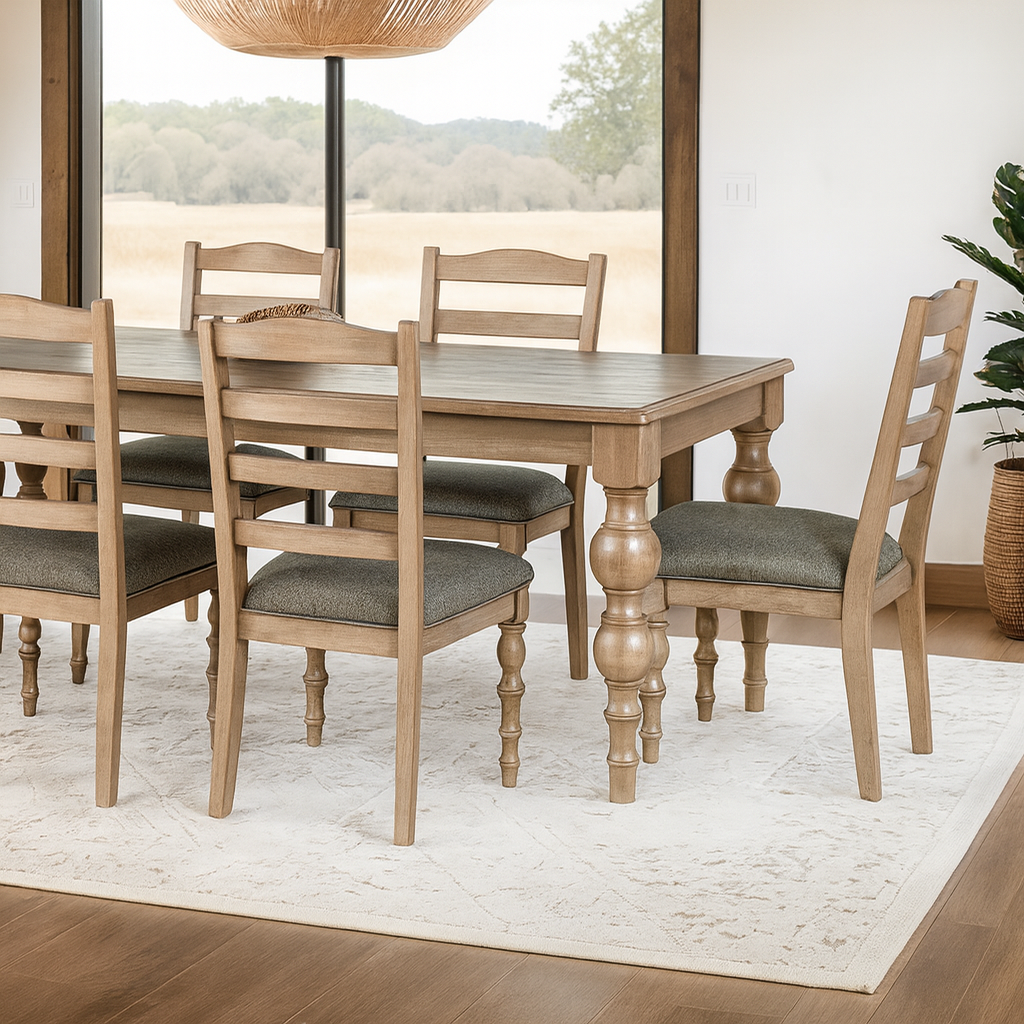 Chesapeake Dining Table & Side Chair