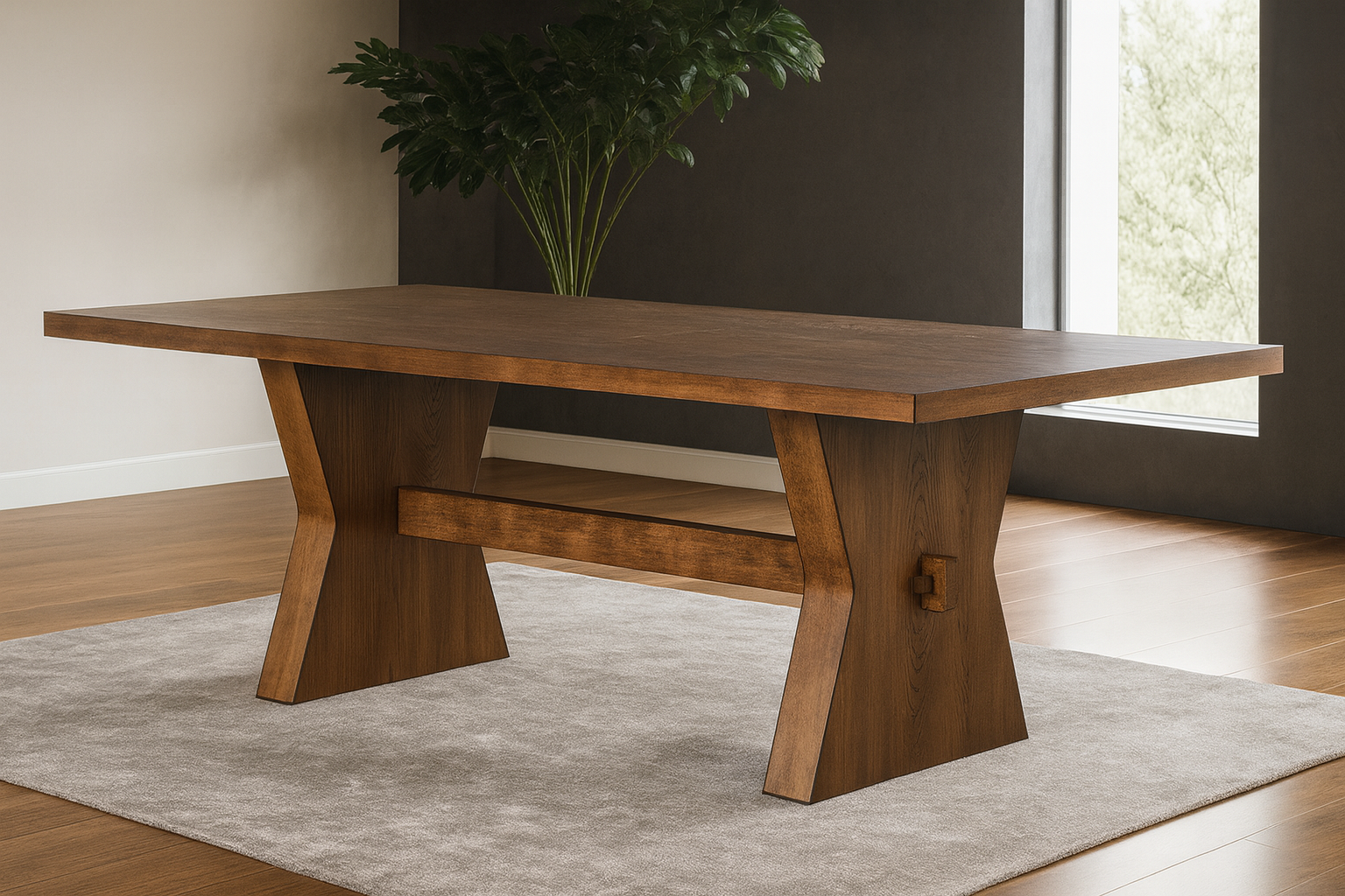 Johannes Dining Table & Side Chair (2/CTN)