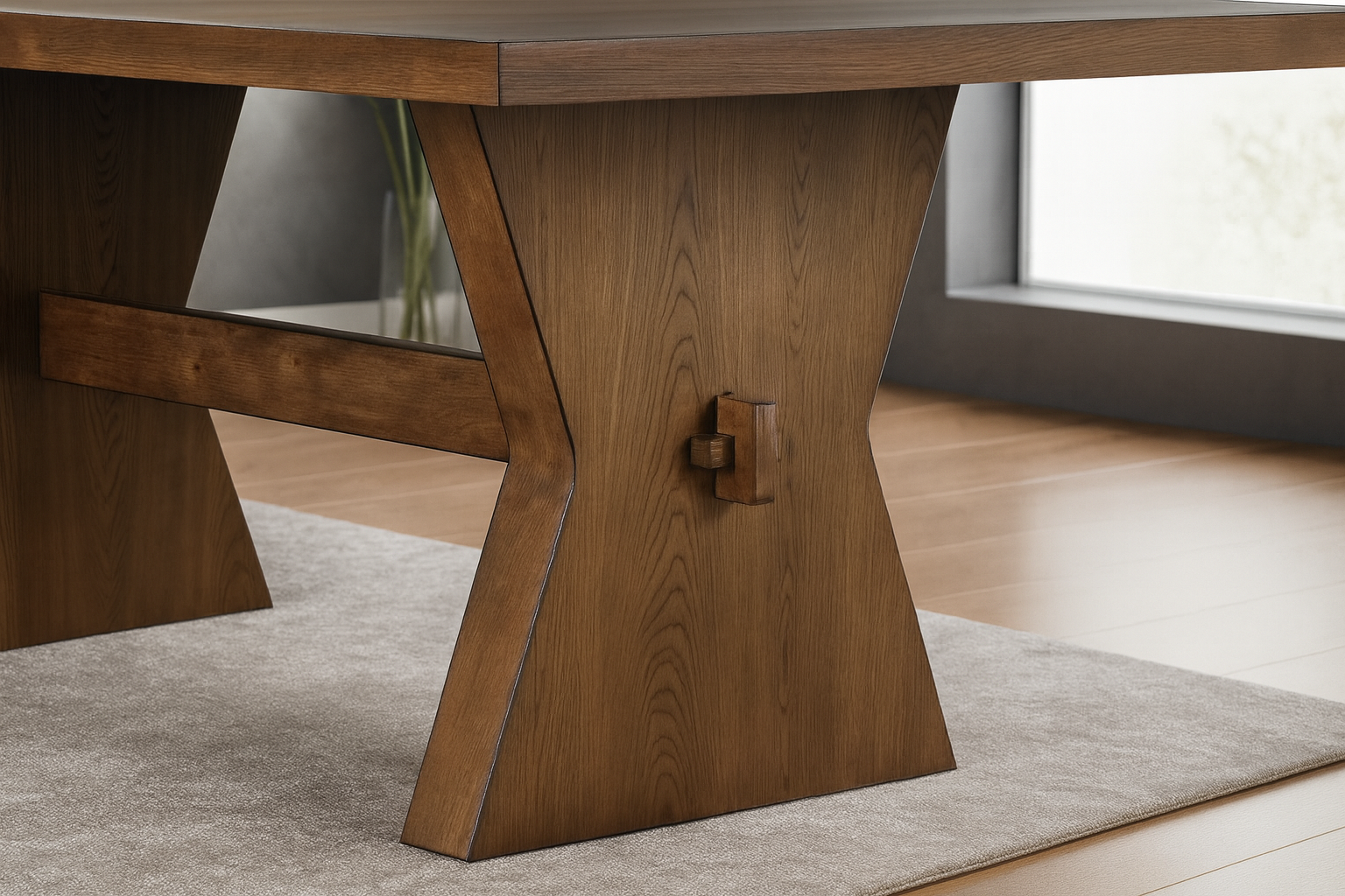 Johannes Dining Table & Side Chair (2/CTN)