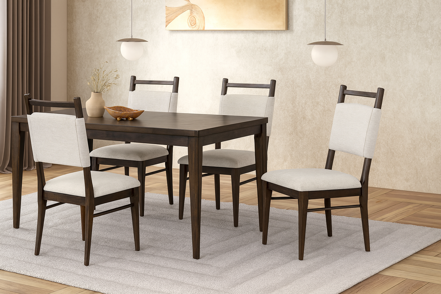 Woolwich Dining Table & Side Chair (2/CTN)