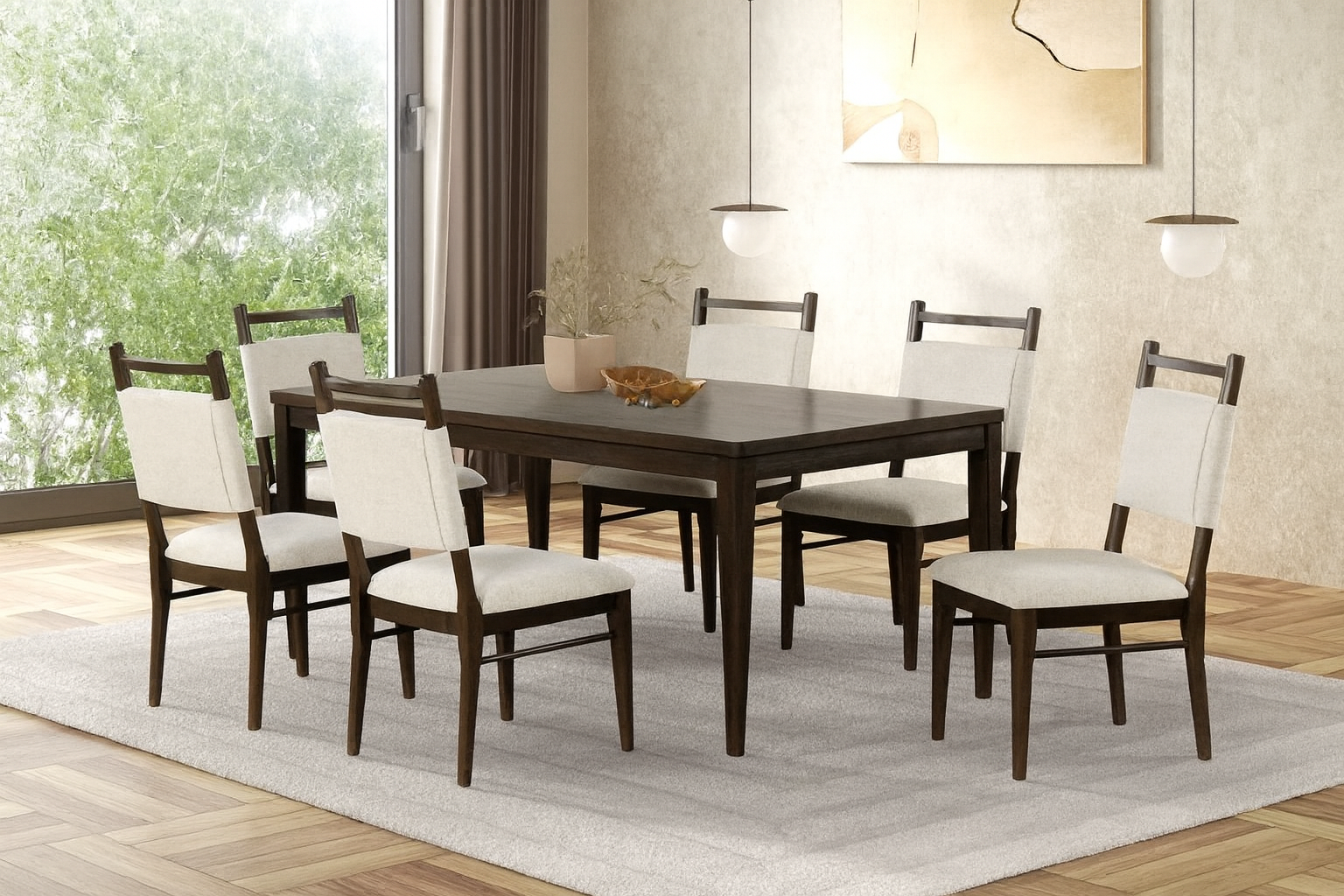 Woolwich Dining Table & Side Chair (2/CTN)